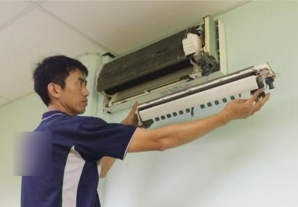 广州三菱空调压缩机维修案例